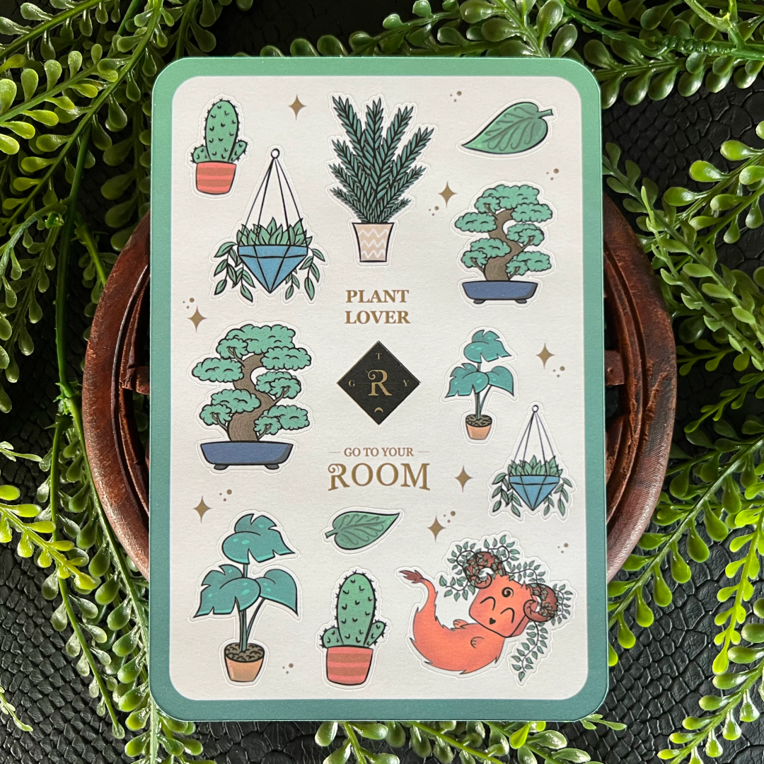 Plant Lover Sticker Sheet