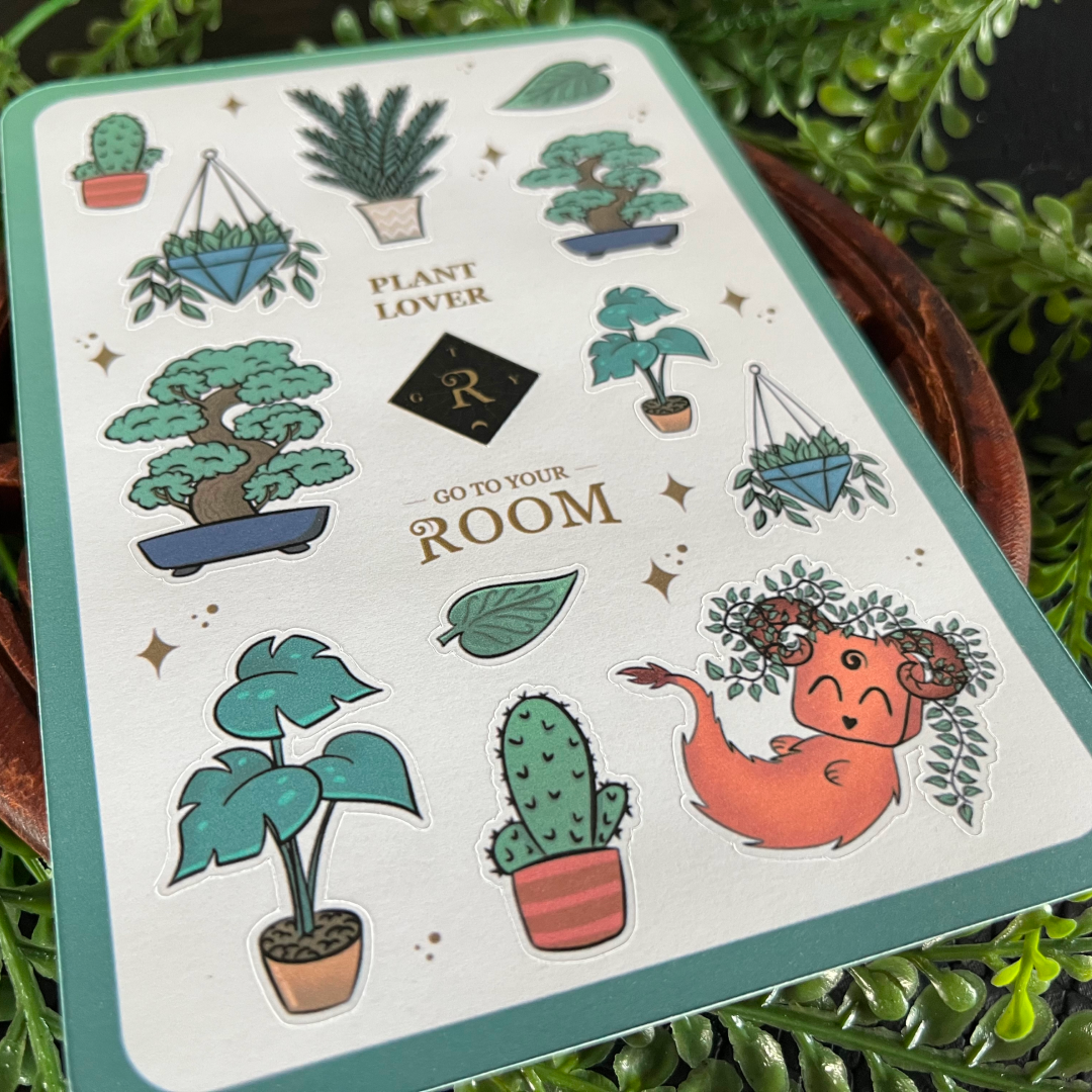 Plant Lover Sticker Sheet