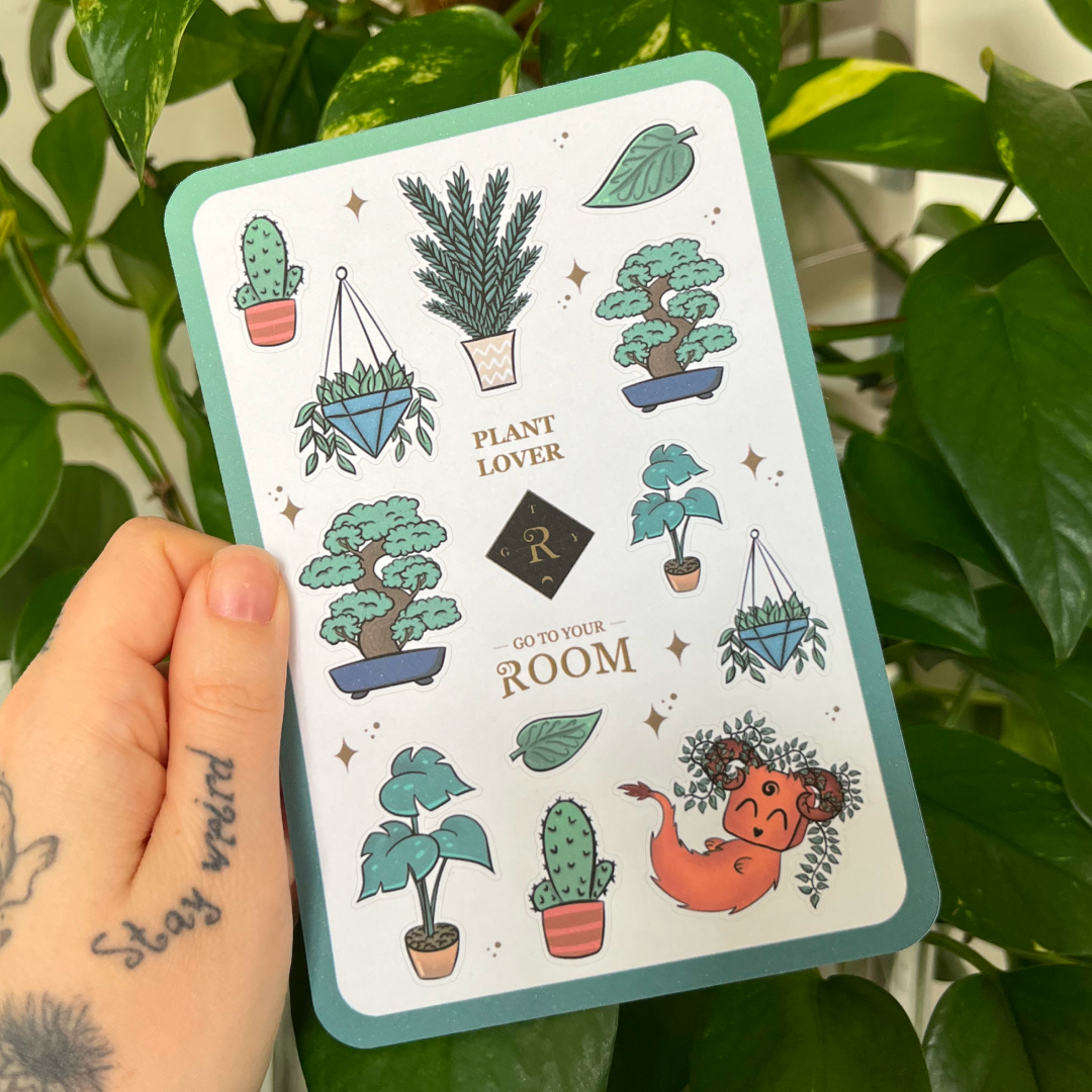 Plant Lover Sticker Sheet